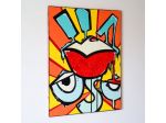 Quadro Pop Art Dipinto a Mano Originale