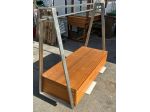 STENDER ACCIAIO E BASE TECK 2733