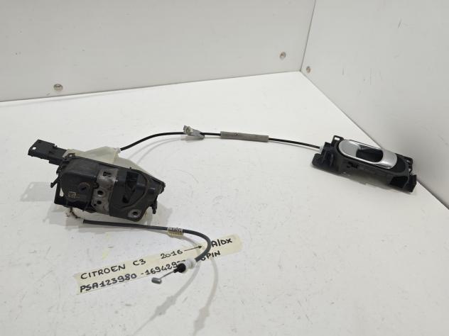 SERRATURA ANTERIORE DESTRA CITROEN C3 Serie 16942937 (16) - Foto 6