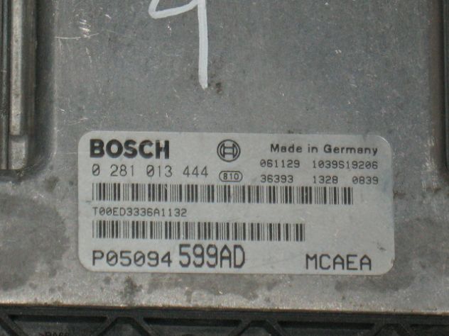 0281013444 ECU CENTRALINA JEEP COMPAS 2.0 CRD 0281013444 P05094599AD - Foto 2
