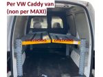 Allestimento furgone Caddy van usato
