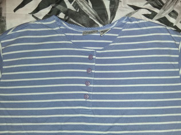 2 Magliette T-Shirt Donna Signora da USA Taglia grande una Liz Claiborne Cotone - Foto 5