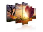 Quadro Per Innamorati Al Tramonto 100x50 E 200x100 ARREDALACASA