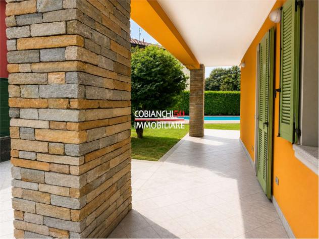 V000867 - COMERO ,Villa indipendente di recente costruzione con piscina, ampio garage e giardino privato - Foto 13
