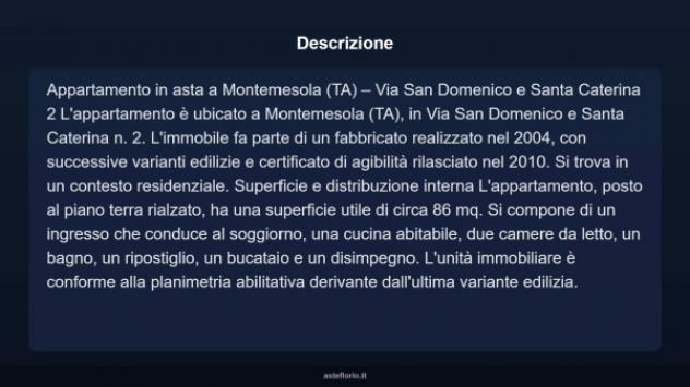 Immobile in asta di 86 m² in vendita a Montemesola - Foto 17