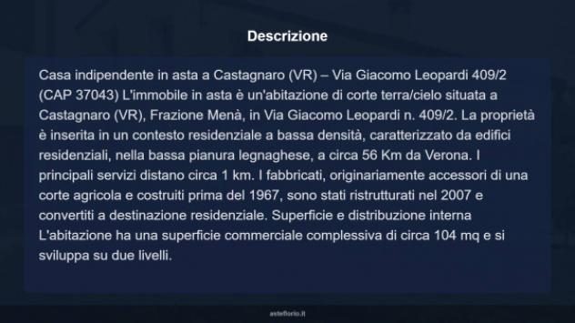 Immobile in asta di 104 m², box auto in vendita a Castagnaro - Foto 18