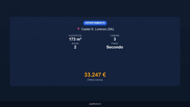 Immobile in asta di 173 m² in vendita a Castel San Lorenzo - Foto 16