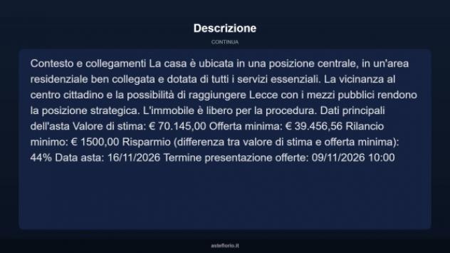 Immobile in asta di 186 m² in vendita a Cutrofiano - Foto 16