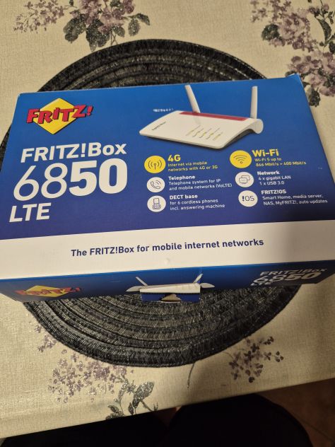 MODEM FRITZ 6850 SIM Wii Fi +expander