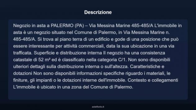 Immobile in asta di 52 m² in vendita a Palermo - Foto 4