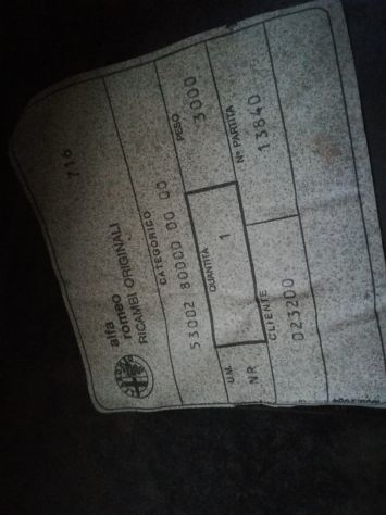 LONGHERONE NUOVI ORIGINALI ALFASUD - Foto 3