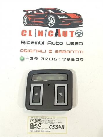 PLAFONIERA JAGUAR XE Serie (X760) GX73-13776-BF8PVJ 204DTA (15)
