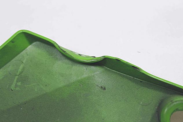 CARENA SOTTOSCOCCA DESTRA KAWASAKI NINJA 650 ABS 2017 - 2019 550280599 RIGHT SIDE LOWER BODY FAIRING CON GRAFFI - Foto 3