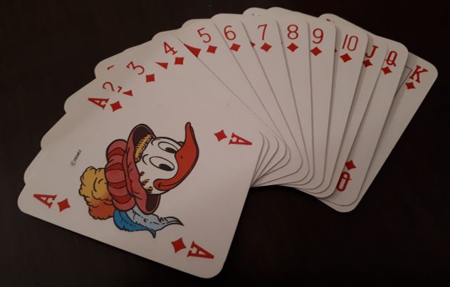 WALT DISNY TOPOLINO GADGET CARTE DA GIOCO COLGATE JUNIOR SUPERSTAR MODIANO - Foto 6