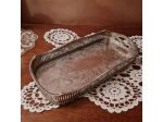 Vassoio vintage inglese MAPPIN&WEBB Made in Sheffield silver plated on cooper