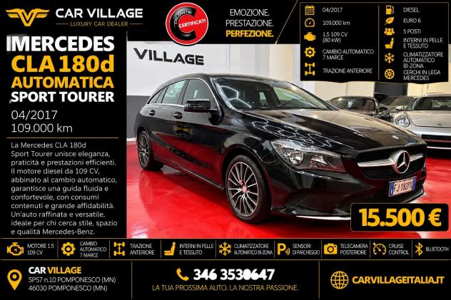 Mercedes-benz CLA 180 d S.W. Automatic Sport