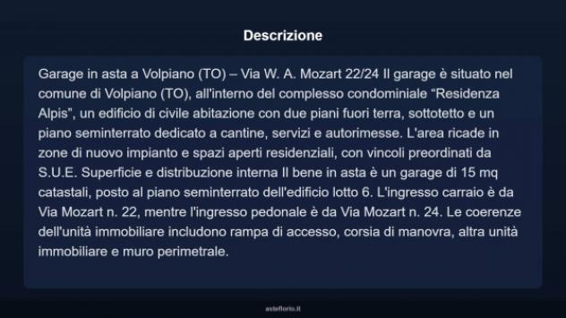 Immobile in asta di 15 m² in vendita a Volpiano - Foto 3