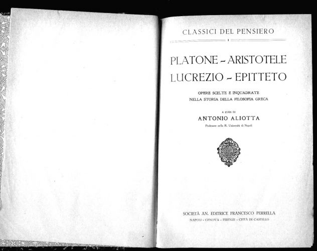 Platone * Aristotele * Lucrezio * Epitteto - Foto 2