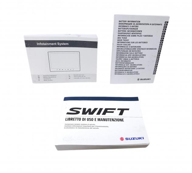 LIBRETTO USO E MANUTENZIONE SUZUKI Swift Serie 99011-69TB2-34B (23)