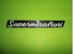 Scritta logo targhetta fanale posteriore Fiat 131 Supermirafiori NUOVA
