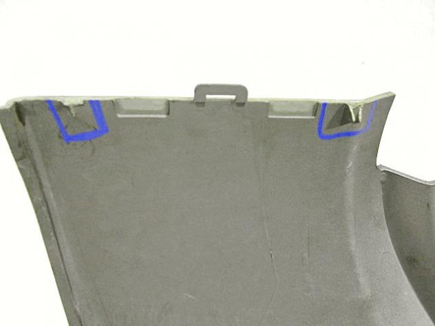 CARENA SOTTO SELLA DESTRA KYMCO PEOPLE S 50 4T 2005 - 2006 83500-LCD3-E00-N8P RIGHT SADDLE FAIRING DA VERNICIARE ATTACCO DANNEGGIATO - Foto 4