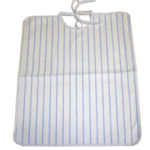 Bavaglio per anziani 50x70 cotone 100% o con tela cerata sotto unisex