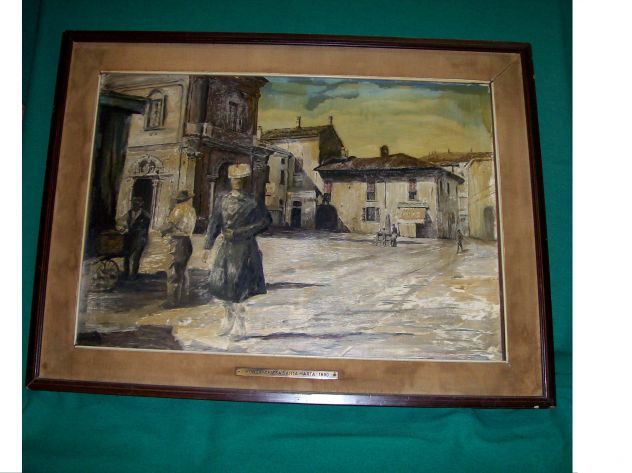 Olio su legno Vecchia Monza. - Foto 7