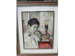 QUADRI A OLIO DEL PITTORE ALFIO PRESOTTO MISURE 42X 52 CM.
