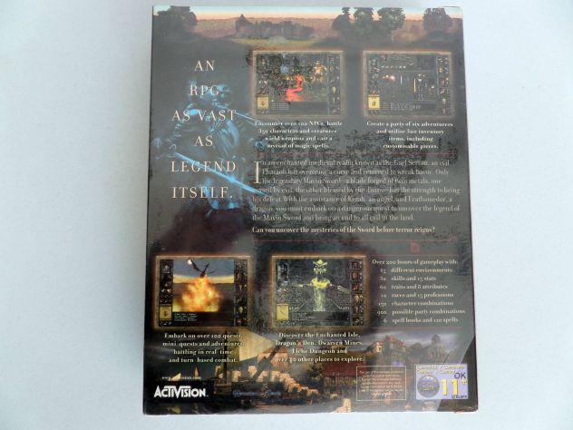 Wizzard & Warriors (Activision) per PC (Anno: 2000) SIGILLATO - Foto 2