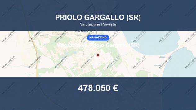 Immobile in asta di 33 m² in vendita a Priolo Gargallo