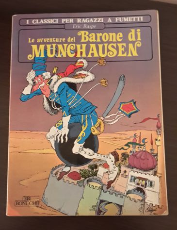 Le avventure del Barone di MUNCHAUSEN, Eric Raspe, Bonechi Editore n. 2 1978. - Foto 5