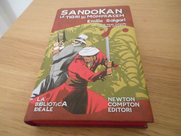 Sandokan le tigri di mompracem, E. Salgari, Newton Compton 2008. - Foto 6