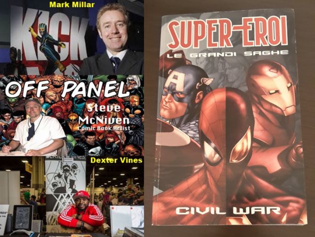 SUPER EROI, LE GRANDI SAGHE, CIVIL WAR pt 1, RCS Quotidiani 23 Marzo 2009.