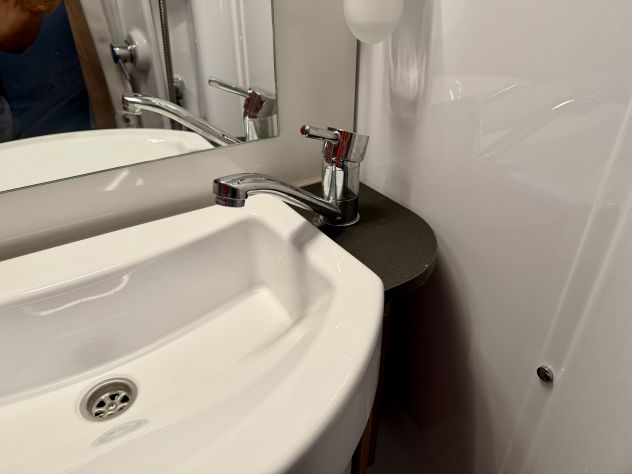 Rubinetto miscelatore Bagno Camper Laika
