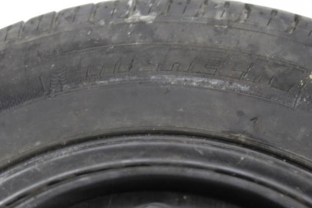 9191979 RUOTA DI SCORTA MICHELIN 185/60 R15 84H OPEL MERIVA A 1.7 D 74KW 5M 5P (2004) RICAMBIO USATO CON CERCHIO IN FERRO DA 15 POLLICI 5 FORI 6JX15H2 - Foto 2
