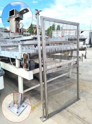 PORTA INOX DI PROTEZIONE USATA