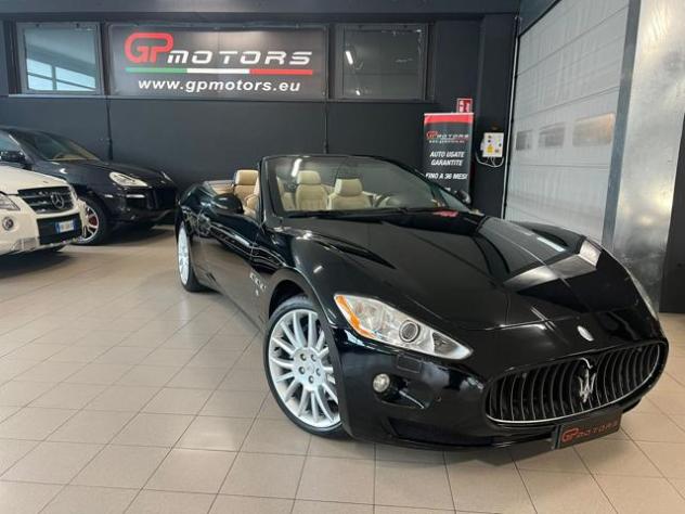 MASERATI GranCabrio 4.7 440CV TAGLIANDI UFFICIALI ! 2 PROPRIETARI ! rif. 24102039