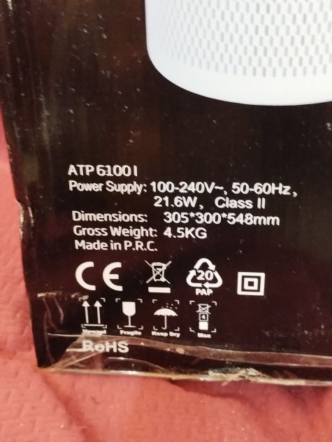 PURIFICATORE D'ARIA IONIZZATORE BEKO NUOVO - Foto 5