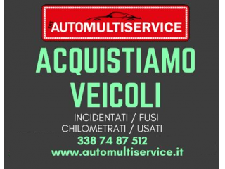 Acquistiamo moto, usate, incidentate, fuse, alluvionate a Reggio Emilia.