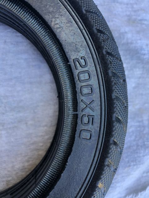 Due Gomme Piene 200x50 Monopattino Elettrico NUOVE - Foto 5