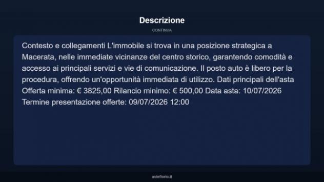 Immobile in asta di 11 m² in vendita a Macerata - Foto 9