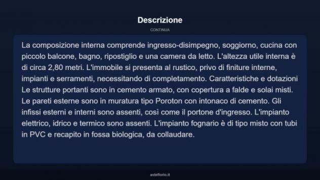 Immobile in asta di 57 m², box auto in vendita a Ascrea - Foto 11