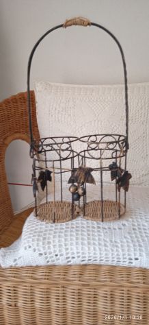 porta bottiglie ferro battuto - Foto 2