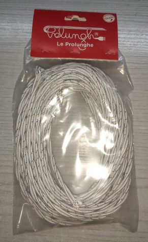 cavetto a treccia di seta 3 x 0,75 mm 10 metri
