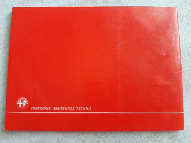 ALFA ROMEO ALFETTA 2000 USO E MANUTENZIONE ORIGINALE - Foto 3