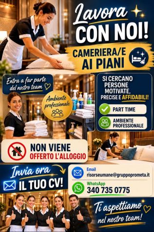 Cameriara/e ai Piani HOTEL TRIESTE