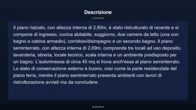 Immobile in asta di 240 m² con più di 5 locali e box auto in vendita a Gubbio - Foto 13