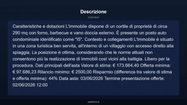 Immobile in asta di 118 m² con più di 5 locali in vendita a Sorso - Foto 4