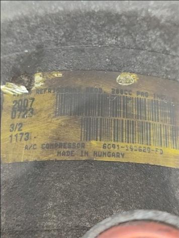 COMPRESSORE A/C LAND ROVER Freelander 2° Serie 6G91-19D629-FD 224DT diesel 2179 (0306) - Foto 4