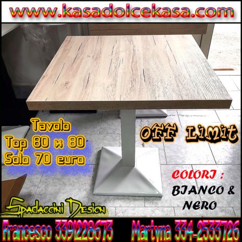 Fabbrica Tavoli per Bar Risto Pizzeria da 70 euro - Foto 5